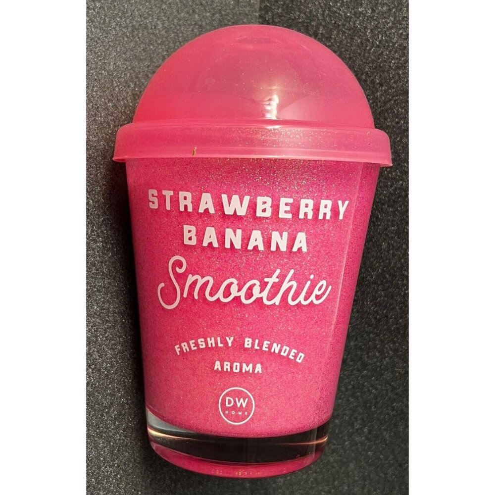 DW Home Strawberry Banana Smoothie Freshly Blended Scented Candle 11.2 OZ HG8